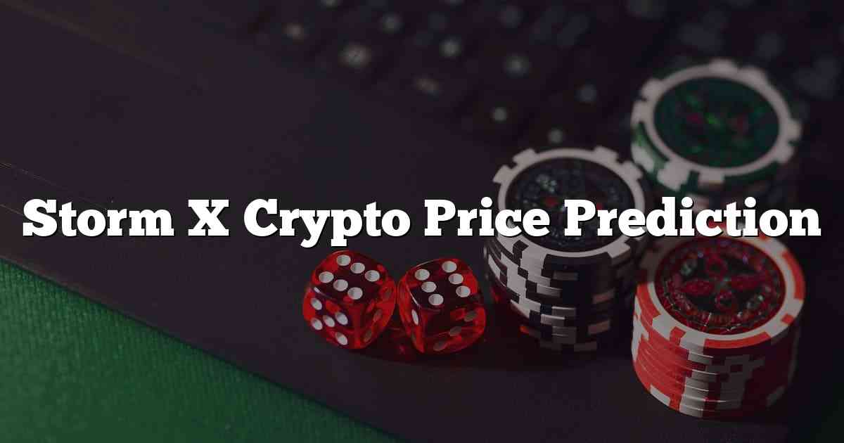 Storm X Crypto Price Prediction
