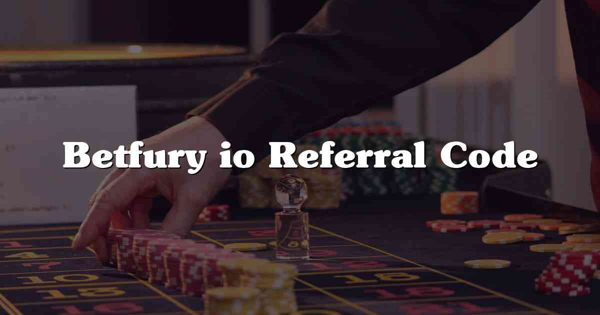 Betfury io Referral Code